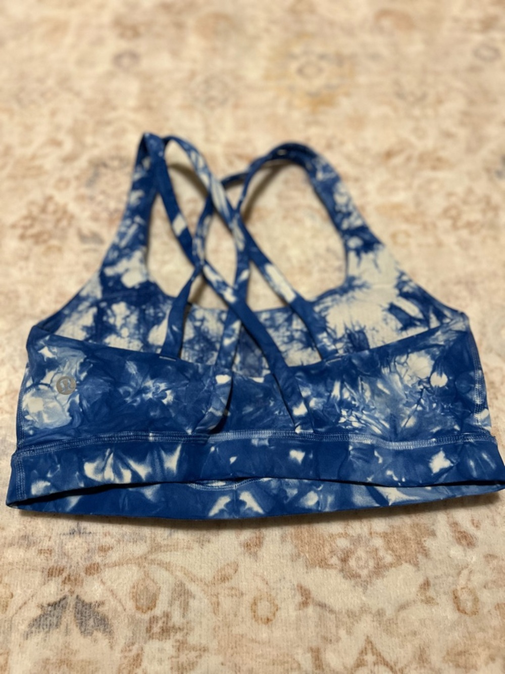 Lululemon Women’s Blue Sports Bra - Picture 2 of 3